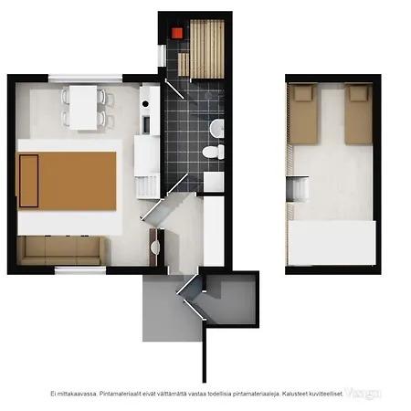Apartment Keskusta, Kaetkae Kaksi