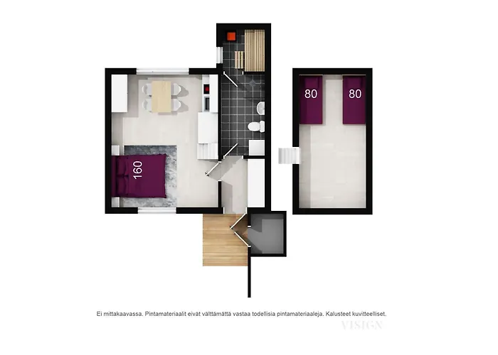 Lomavuokra Kaetkae Kaksi Apartamento Levi